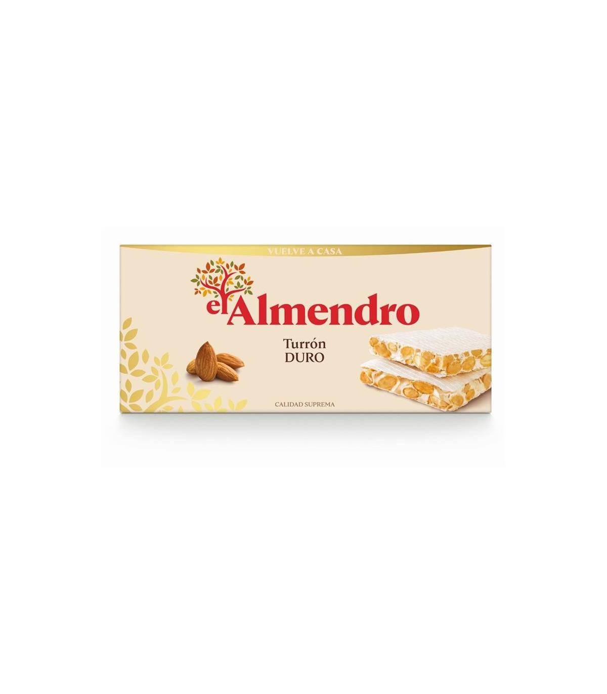 Turrón duro El Almendro - Almond hard turron
